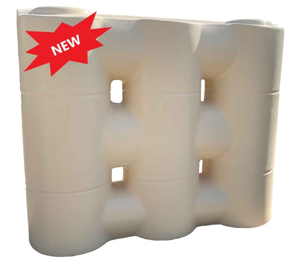 3000 Litre Tank slimline water tank 780mm wide