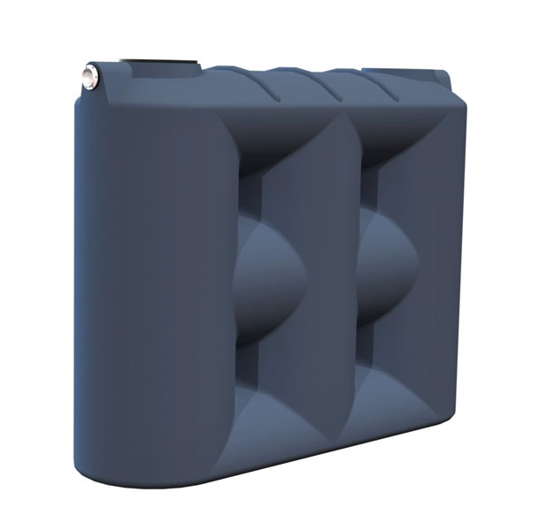 4000 Litre Tank slimline water tank 870mm wide